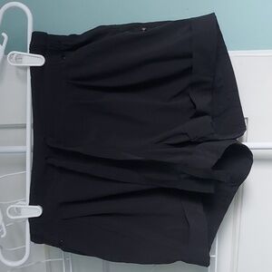 Lululemon Athletica Spring Break Away Short 4-way Stretch 3" Black Cuffed